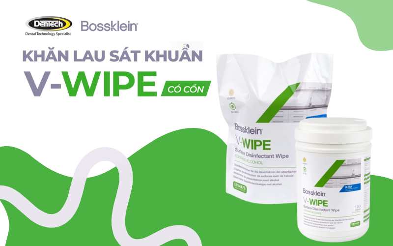 V-WIPE khăn lau sát khuẩn loại có cồn