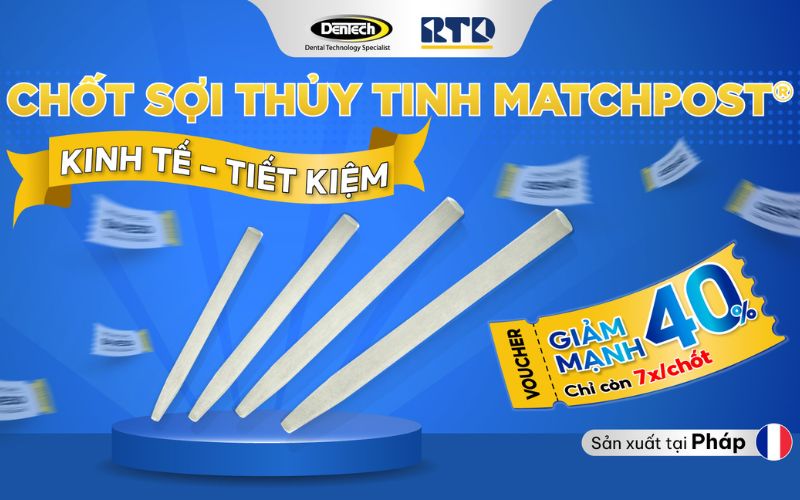 Chốt sợi thủy tinh Matchpost là dòng sản phẩm kinh tế nhất của RTD