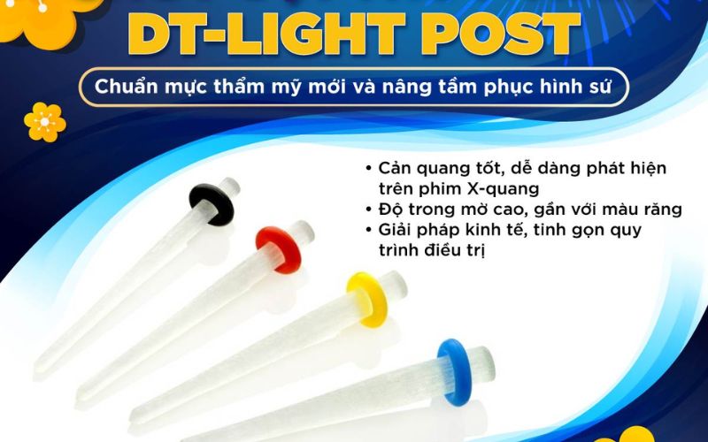 Chốt sợi thủy tinh DT Light-Post nâng tầm chuẩn mực thẩm mỹ mới và nâng tầm phục hình sứ