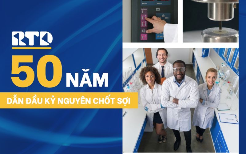 RTD - 50 năm dẫn đầu kỷ nguyên chốt sợi