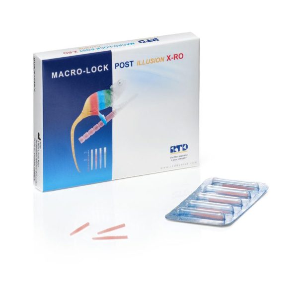 Fiber-reinforced endodontic posts & drills Macro-Lock Post Illusion X ...