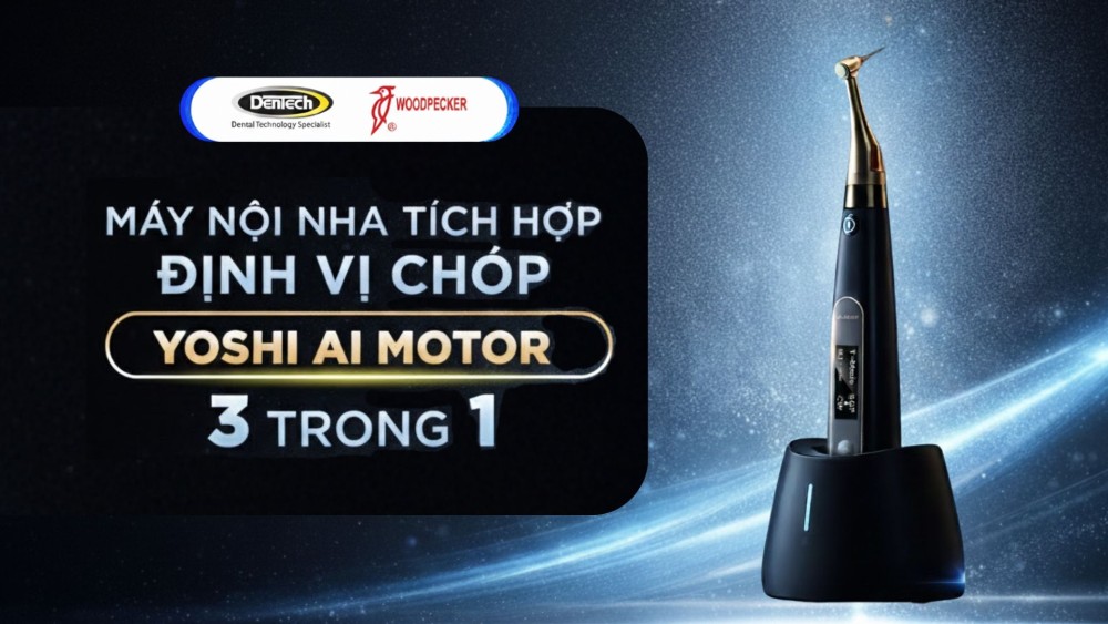 Máy nội nha Yoshi AI Motor: đỉnh cao công nghệ nội nha