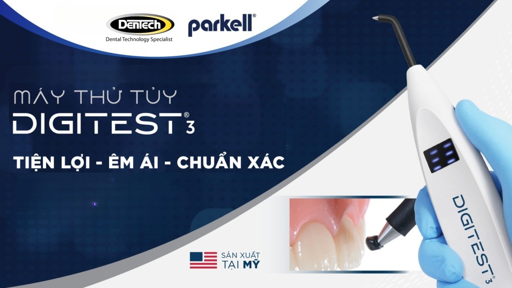 Máy thử tủy Digitest 3: công nghệ chẩn đoán tủy răng chính xác từ Mỹ