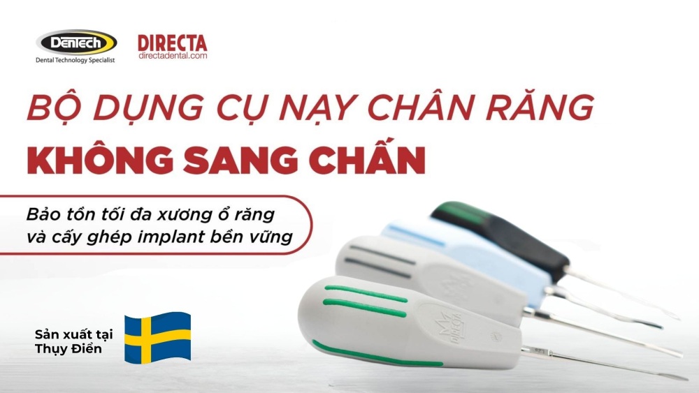 Dụng cụ nạy chân răng Luxator: giải pháp nhổ răng không sang chấn hàng đầu thế giới