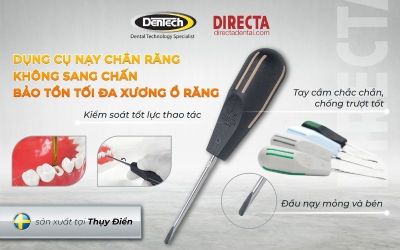 Dụng cụ nạy chân răng Luxator l
