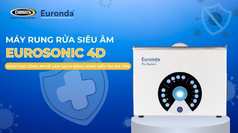 Máy rung rửa siêu âm Eurosonic 4D