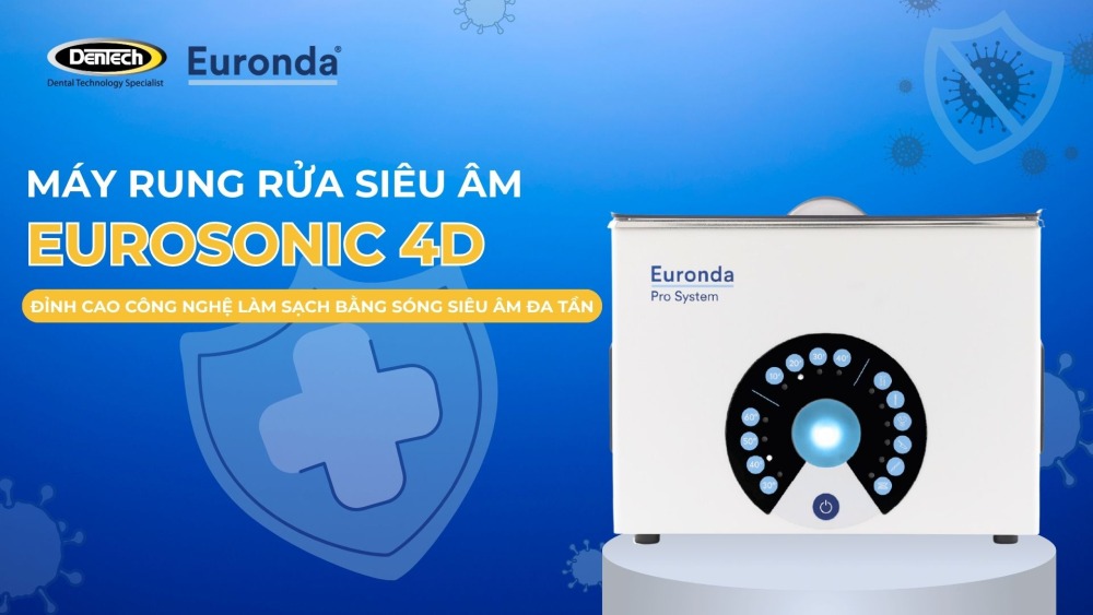 Máy rung rửa siêu âm Eurosonic 4D