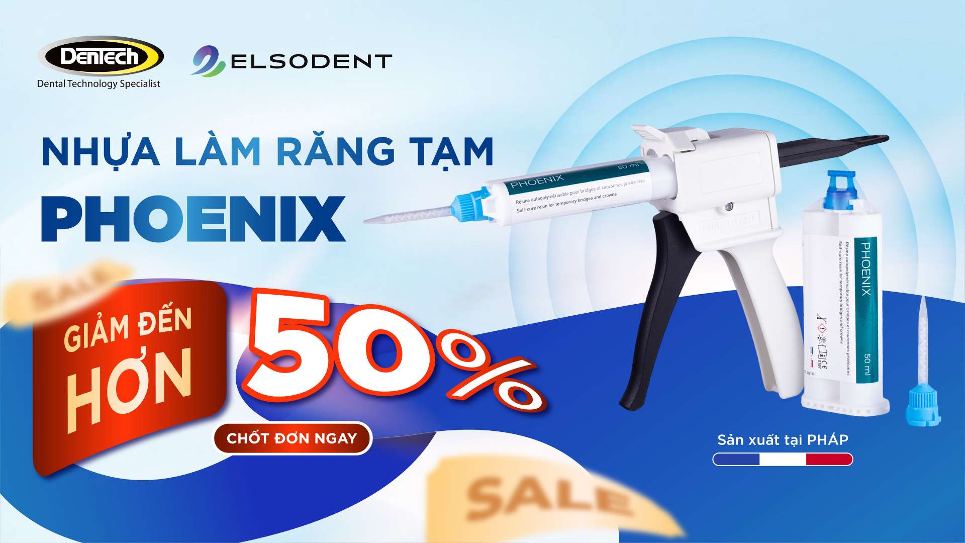 Nhựa làm răng tạm Phoenix