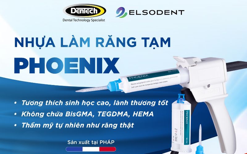 Nhựa làm răng tạm Phoenix 1